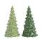 Hello Honey® 8" Stoneware Christmas Trees, 2ct.